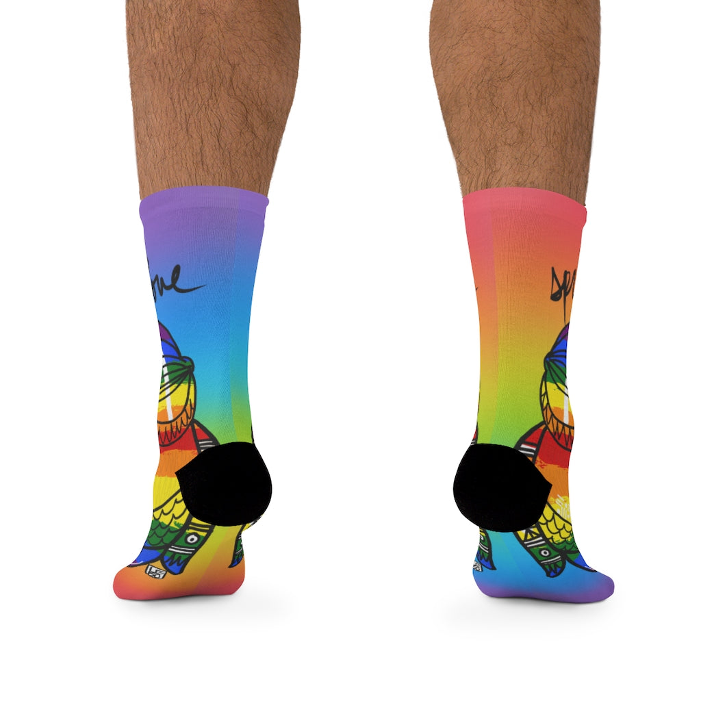 Spread Love - Rainbow Collection - Lebo Tribe Socks